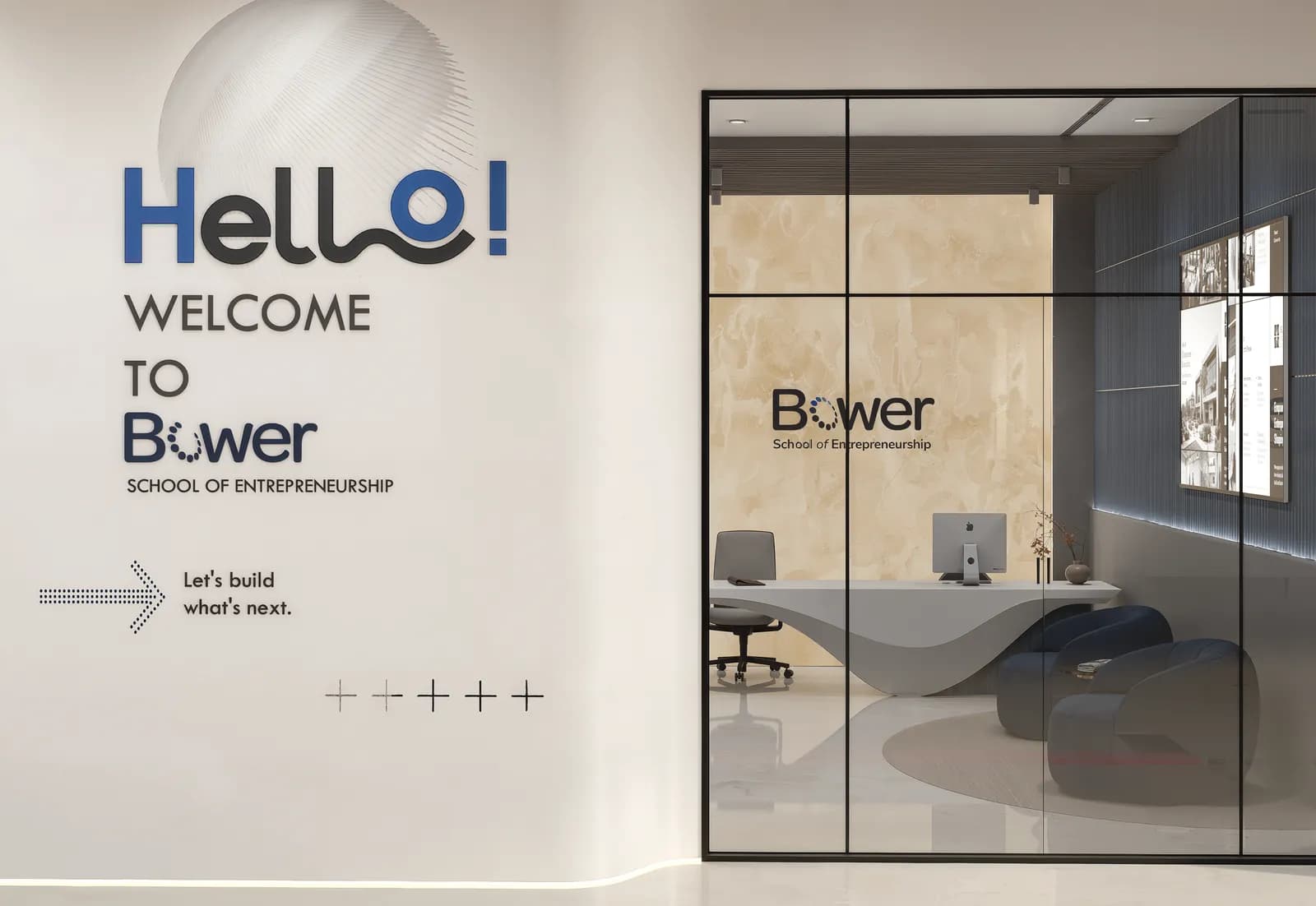 Upcoming Bower campus — Campus entry