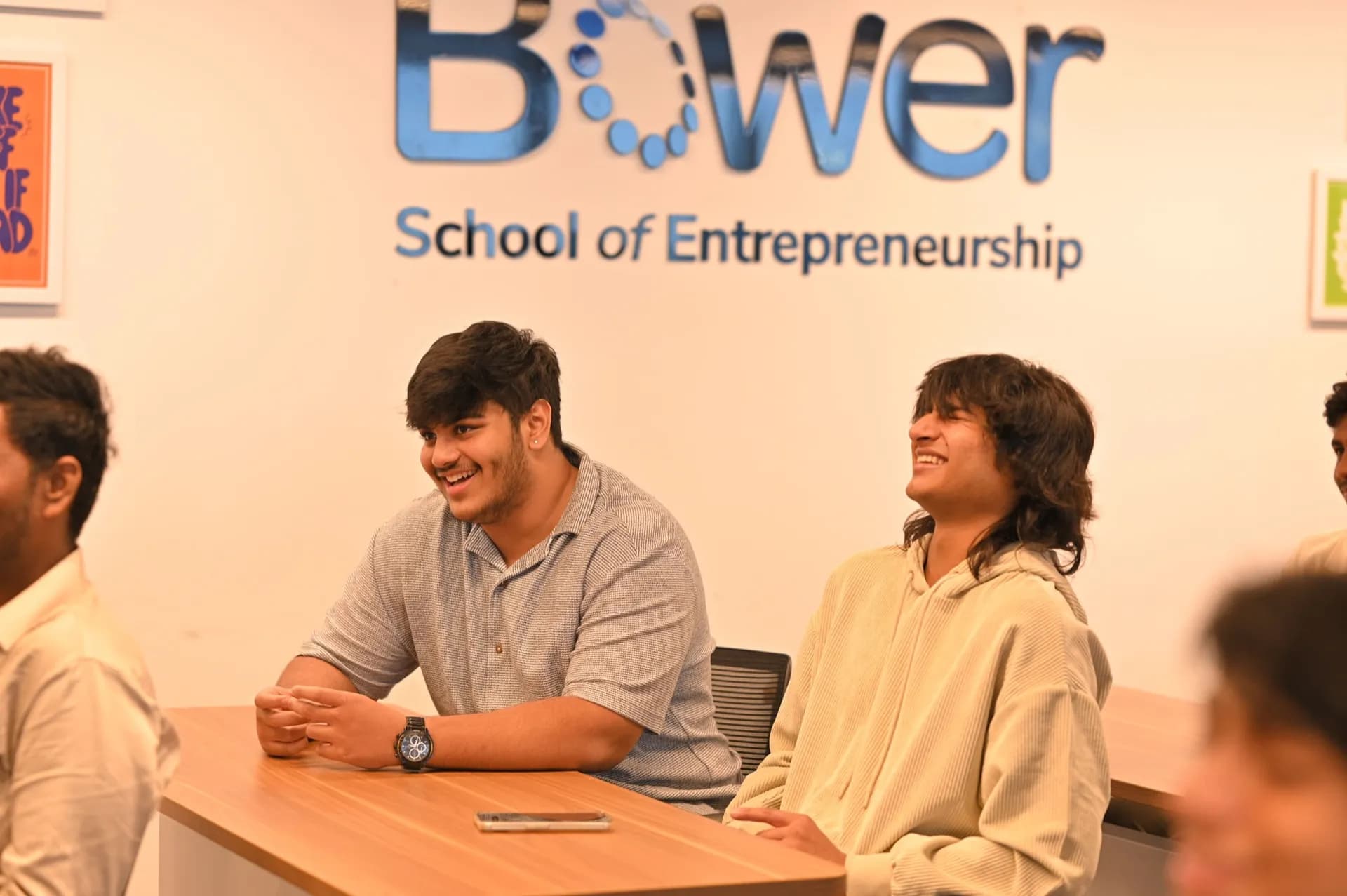 Bower students on campus