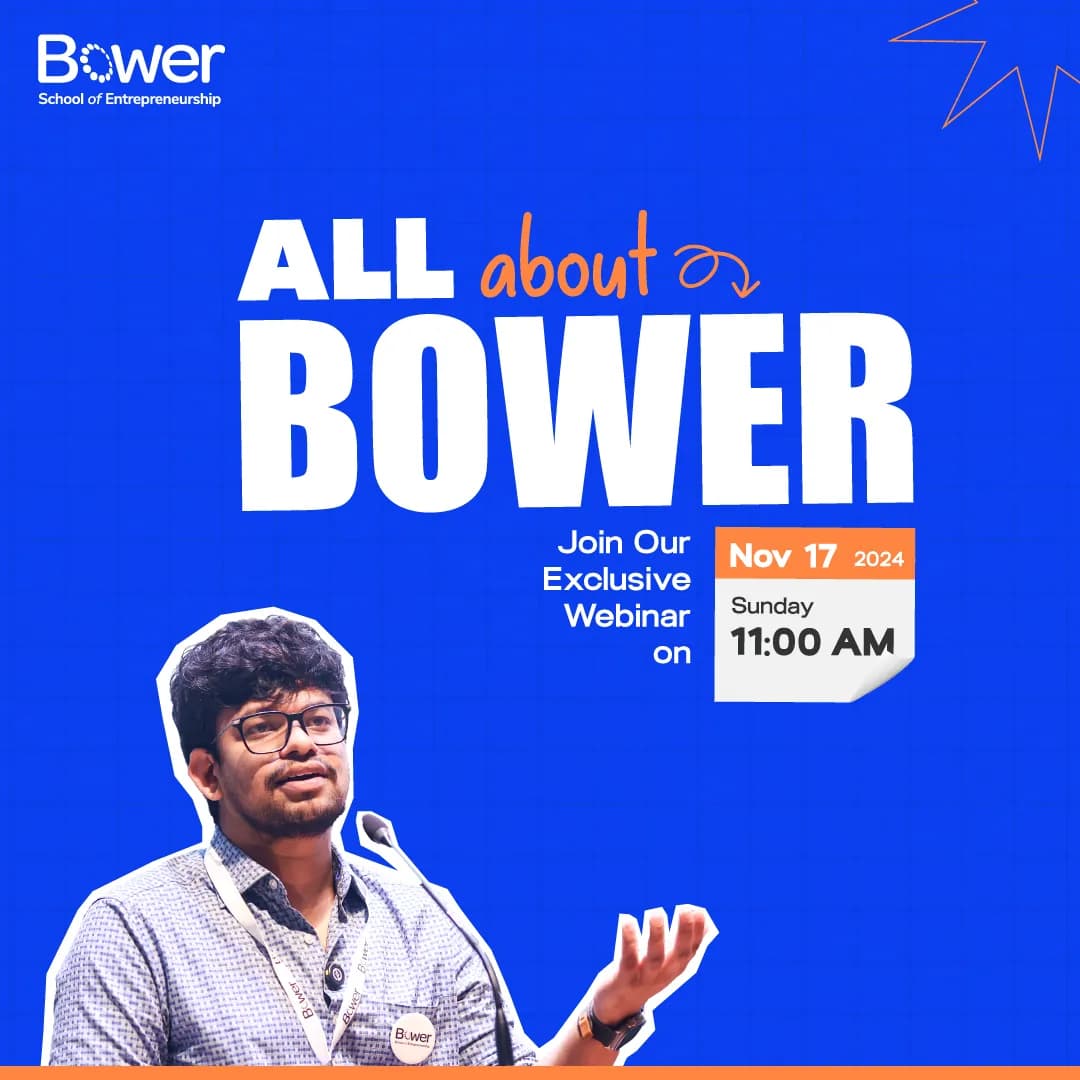 All About Bower — event poster