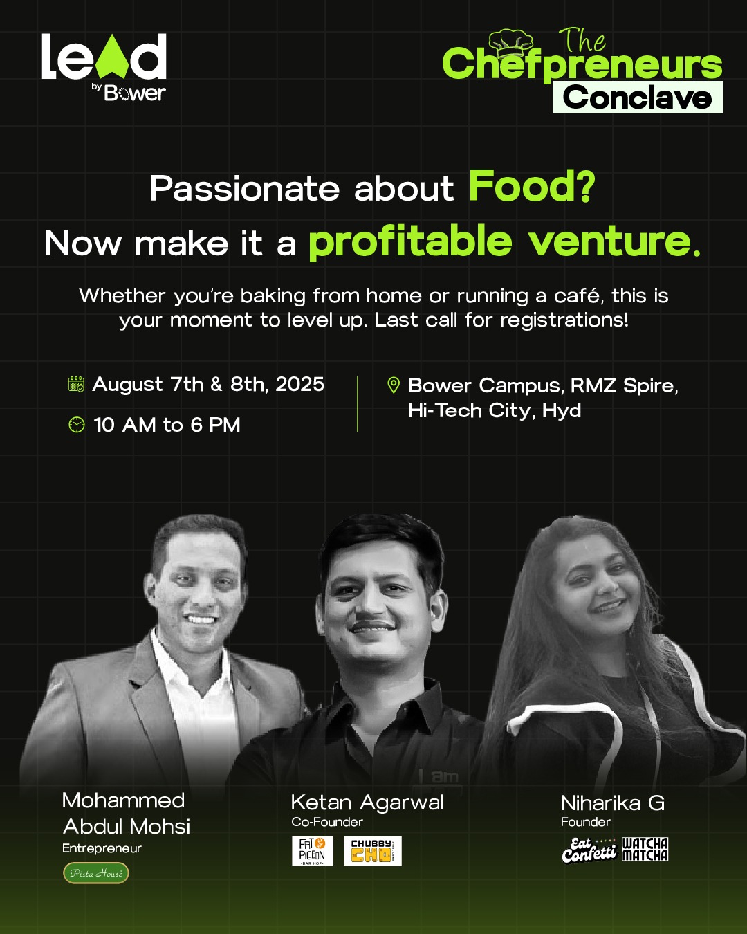 The Chefpreneurs Conclave - Home Chefs to Hotshots